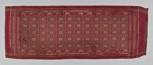 Patolu (ceremonial cloth), India, 18th / 19th century. Creator: Unknown