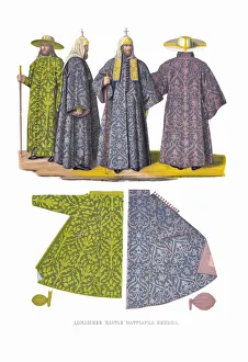 Nikon Prints: Patriarch Nikons Robes. From the Antiquities of the Russian State, 1849-1853