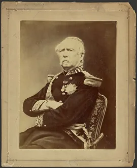 1873 Prints: Patrice de MacMahon, Duke of Magenta, about 1873. Creator: Unknown