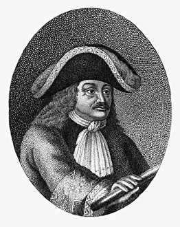 Patrick Gordon (1635-1699), 1821-1822. Artist: Afanasyev, Afanasy (active c. 1809-1826) Patrick Gordon (1635-1699), 1821-1822. Artist: Afanasyev, Afanasy (active c. 1809-1826)