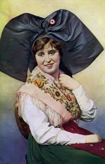 Images Dated 4th December 2009: A patriot from Alsace and Lorraine, c1922. Artist: Crete