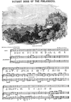 Sveaborg Prints: Patriot Song of the Finlanders - Sveaborg
