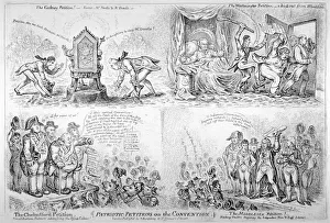 Petition Prints: Patriotic-Petitions on the Convention, 1808. Artist: James Gillray