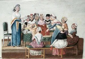 Lesueur Gallery: A Patriotic Womens Club, c. 1793