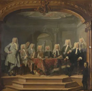 Committee Prints: Patrons of the Aalmoezeniersweeshuis Orphanage in Amsterdam