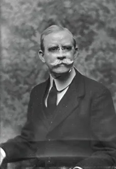 Starched Collar Prints: Patterson, John Henry, Mr. portrait photograph, 1912 Oct. 17. Creator: Arnold Genthe