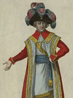 Barras Prints: Paul de Barras (1755-1829), 1790s