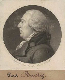 Agent Prints: Paul Busti, 1807. Creator: Charles Balthazar Julien Fevret de Saint-Memin