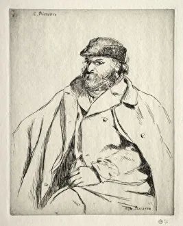 Paul Cezanne, 1874. Creator: Camille Pissarro (French, 1830-1903)