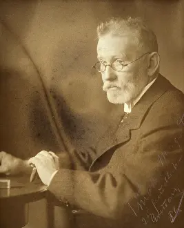 Immunology Prints: Paul Ehrlich. Creator: Unknown