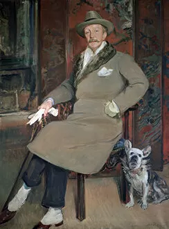 Blanche Gallery: Paul Ernest Boniface the Comte de Castellane, 1924. Artist: Jacques Emile Blanche