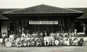 Cello Prints: Paul Farr Russell and District Health Unit in Malaya, c1930s. Creator: Unknown