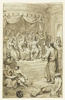Tarsus Paul Of Prints: Paul Before Festus and Agrippa, n.d. Creator: Charles Reuben Ryley