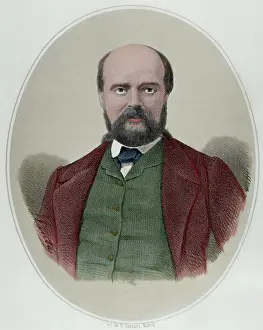 Paul Feval (1816-1887), French novelist and dramatist, 19th century. Creator: Jacques Francois Gauderique Llanta