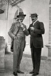 Prevost Prints: Paul Hervieu and Marcel Prevost, French authors and dramatists, 1905