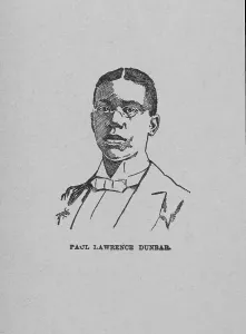 Wood Norman B Prints: Paul Lawrence Dunbar, 1897. Creator: Unknown