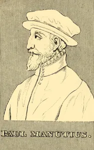 Paulus Prints: Paul Manutius, (1512-1574), 1830. Creator: Unknown