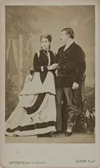 Levitsky Gallery: Paul Pavlovich Demidoff, 2nd Prince of San Donato (1839-1885), with his wife, Maria