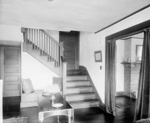 William H Prints: Paul Reynolds residence, stairway