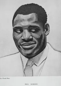Civil Rights Prints: Paul Robeson, 1925-03. Creator: Winold Reiss