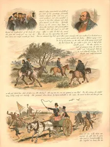 Searching Prints: Paul and Virginia or the very Last of the Smugglers, 1886. Creator: Randolph Caldecott
