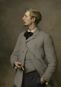 Bartlett Paul Wayland Prints: Paul Wayland Bartlett, c. 1890. Creator: Charles Sprague Pearce