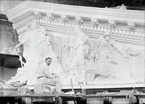 Frieze Prints: Paul Wayland Bartlett - Sculptor, 1916