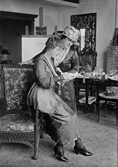 Silent Film Prints: Paula Blackton, Nancy Palmer, between c1915 and c1920. Creator: Bain News Service