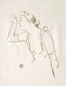 Paula Brebion, 1893. Creator: Henri de Toulouse-Lautrec (French, 1864-1901)