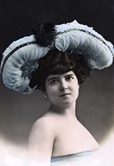 Paule Delys, theatre actress, 1904. Artist: Walery