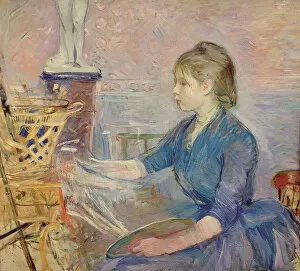 Berthe 1841 1895 Gallery: Paule Gobillard painting, 1887. Artist: Morisot, Berthe (1841-1895)