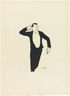 Ibels Henri Gabriel Prints: Paulus, from Le Cafe-Concert, 1893. Creator: Henri-Gabriel Ibels