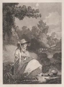 Louis Philibert De Bucourt Prints: Pauvre Annette, 1795. Creator: Philibert Louis Debucourt