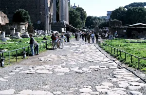 Paved Roman street
