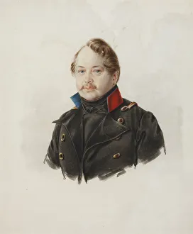 Gouache On Paper Gallery: Pavel Dmitrievich Solomirsky (1801-1861), 1839-1840