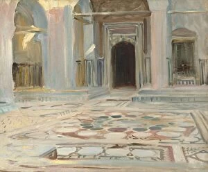 North African Gallery: Pavement, Cairo, 1891. Creator: John Singer Sargent
