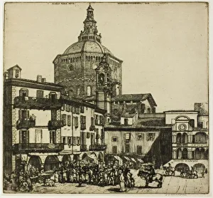 Maclaughlan Donald Shaw Prints: Pavia, 1904. Creator: Donald Shaw MacLaughlan
