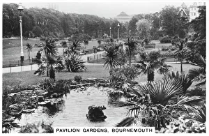 Pavilion Gardens, Bournemouth, Dorset, 1937