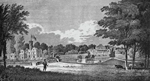 Baynes Gallery: The Pavilion, Hans Place, Chelsea, c1810 (1911). Artist: Thomas Mann Baynes