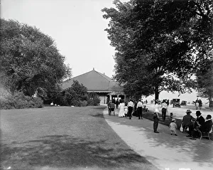 Recreation Facility Prints: Pavilion, Jackson Park, Chicago, Ill. c1907. Creator: Unknown