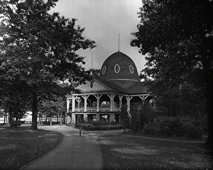 Transparency Prints: Pavilion, Pine Grove Park, Port Huron, Mich. c1907. Creator: Unknown