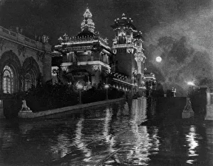 Chicago World Fair Prints: A pavilion, World's Columbian Exposition