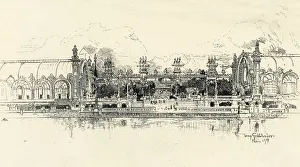 The Studio Ltd Prints: The Pavilions of Horticulture and Forestry by Tony Grubhofer