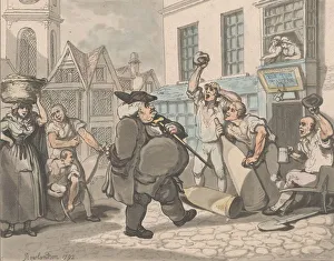 The Paviors Joy, 1792. 1792. Creator: Thomas Rowlandson