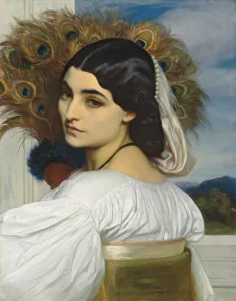 Pre Raphaelite Paintings Gallery: Pavonia, ca 1859