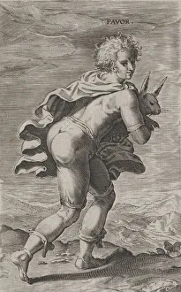 Dread Prints: Pavor, from Prosopographia, ca. 1585-90. ca. 1585-90. Creator: Philip Galle