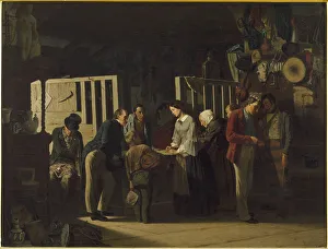 Pawn Shop Prints: The Pawn Shop II, 1859. Creator: D Unker, Carl (1828-1866)
