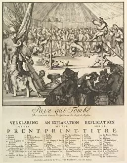 King Louis Xiv Of France Gallery: Paye qui Tombe: Die eerst valt betaelt de Speelman, die laest