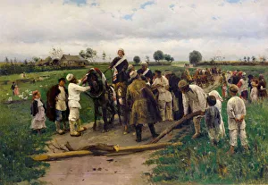 Betrothed Collection: Paying a ransom for the bride, 1888