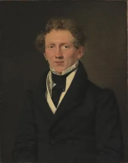 Jensen Ca Prints: The Paymaster Theodor Emil Ludvigsen, 1829. Creator: Christian Albrecht Jensen